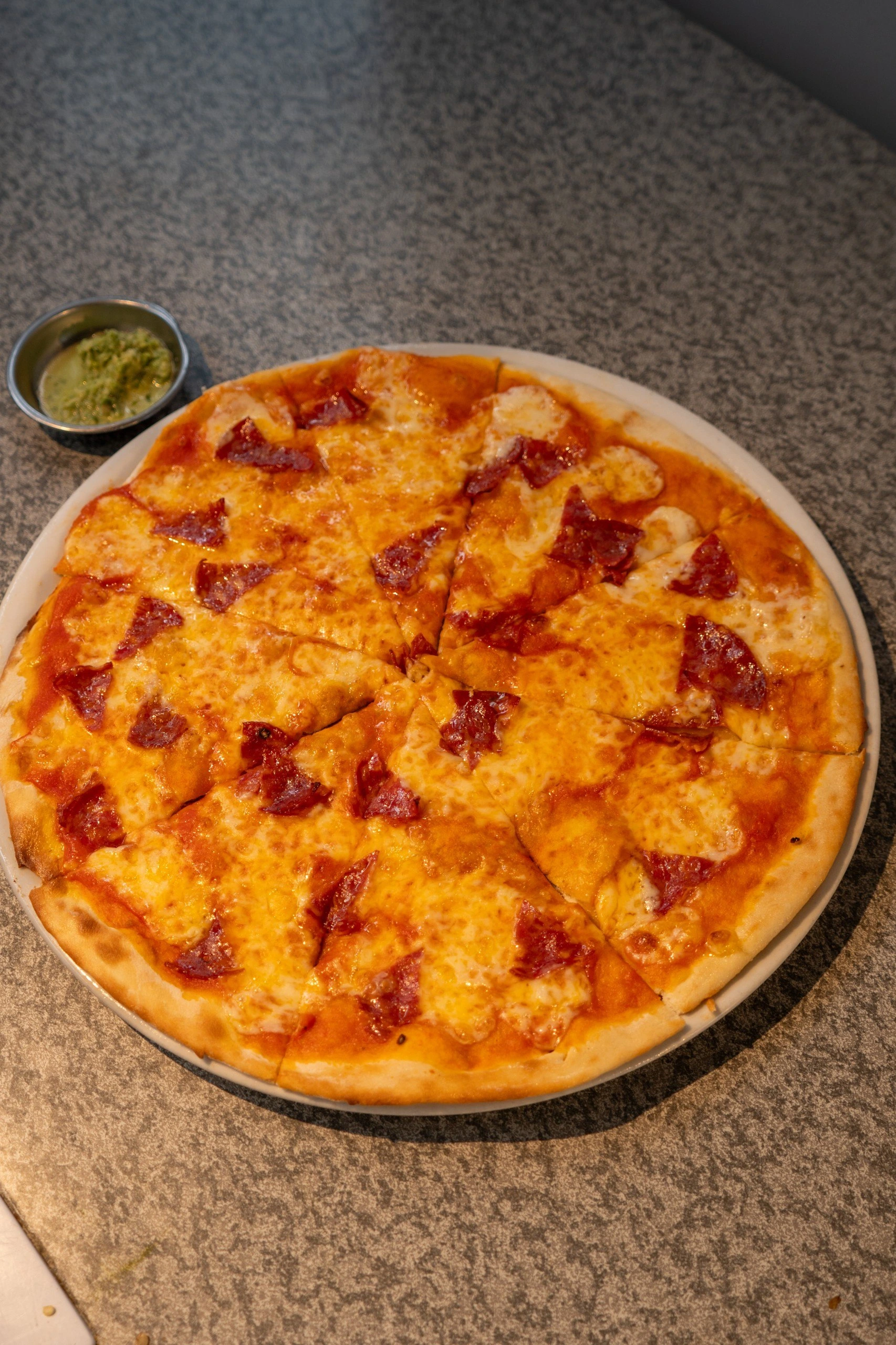 Pepperoni Pizza at Andiamo Italian Restaurant in Addis Ababa